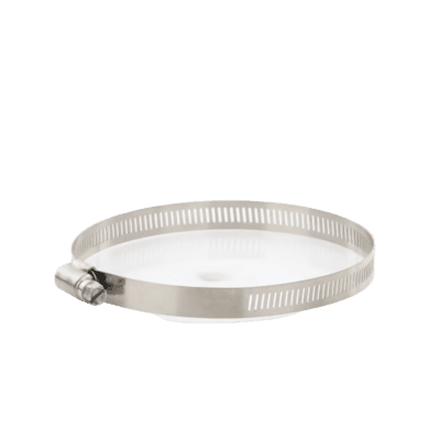 Abrazadera Sin Fin de Acero Inoxidable Capacidad de 3" a 4" (Paquete de 10)