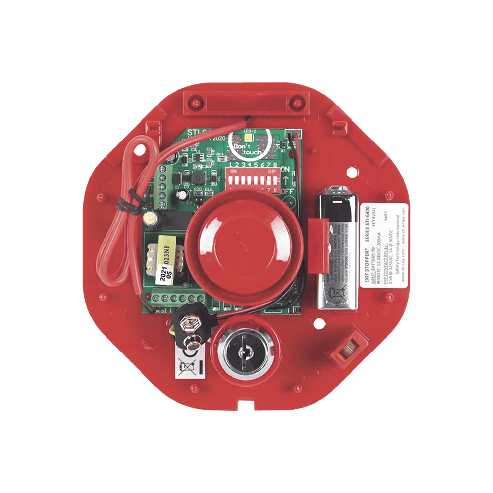 STI6400-AD-4-l Alarma Multifunción Serie Exit Stopper® Para Proteger Una Puerta (incluye contacto magnético) STI-6400 7