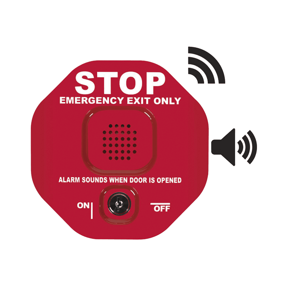 STI6400WIR-l Alarma de puerta multifunción Exit Stopper® inalámbrica STI-6400WIR 1