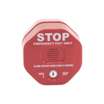 Alarma Multifunción Exit Stopper® Con Bocina Remota, Para Puertas Dobles, Solo Interiores STI6404-FRENTE-l