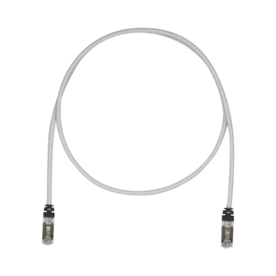 Patch Cord Cat6A, Blindado S/FTP, CM/LS0H, 3.05 Metros (10 Pies), Color Gris