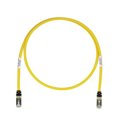 Patch Cord Cat6A, Blindado S/FTP, CM/LS0H, 3.05 Metros (10 Pies), Color Amarillo