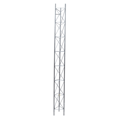 Tramo de Torre Arriostrada de 3m x 35cm, Galvanizado por Electrólisis, Hasta 45 m de Elevación. Zonas Secas.
