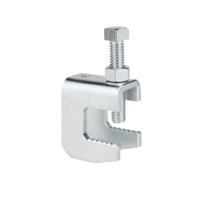 Mordaza de Acero Fija barras de 3/4", para varilla roscada de 1/4".