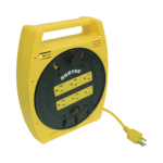 Multicontacto Eléctrico Tipo Carrete con 6 Contactos y 6 metros de Extensión / 127 V CA 10 A Máximo. SYS136035-l