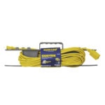 Extensión eléctrica de Uso Rudo 4 metros / 127 V CA 10 A Máximo / Color Amarillo. SYS136041-l