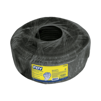 Manguera flexible para cables 1/2" x 100 m /Polietileno Alta Densidad HDPE/ Sin guía /Para uso en interiores.