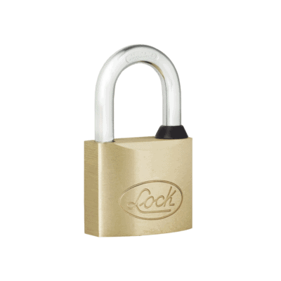 Candado de Latón/ Doble Cerrojo/ Medida 60 mm/  / Nivel de seguridad 6/ Llaves de Puntos.