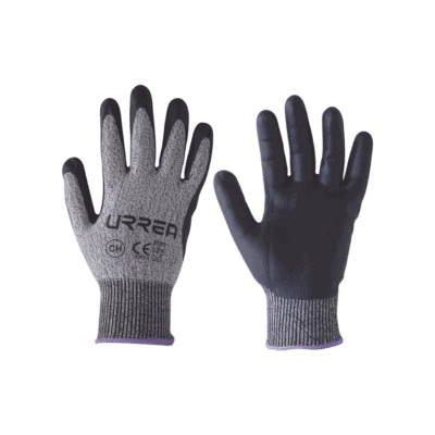 Guantes talla mediana supraneema con recubrimiento de nitrilo.
