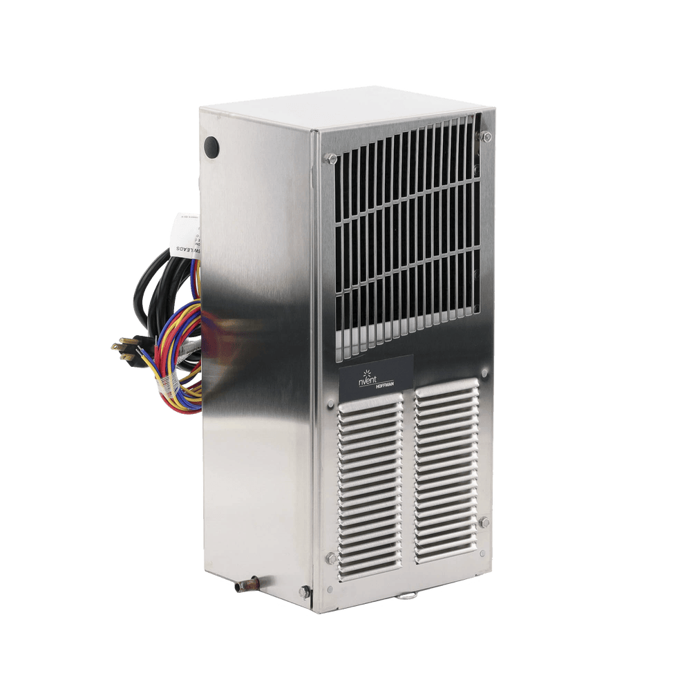 T150116G152-AD-3-l Aire Acondicionado Compacto Para Exterior, Uso en Gabinetes de Telecomunicaciones de Grado Industrial, Frío T15, 800 BTU, 115 Vca, de Acero Inoxidable 304, Color Gris T150116G152 4