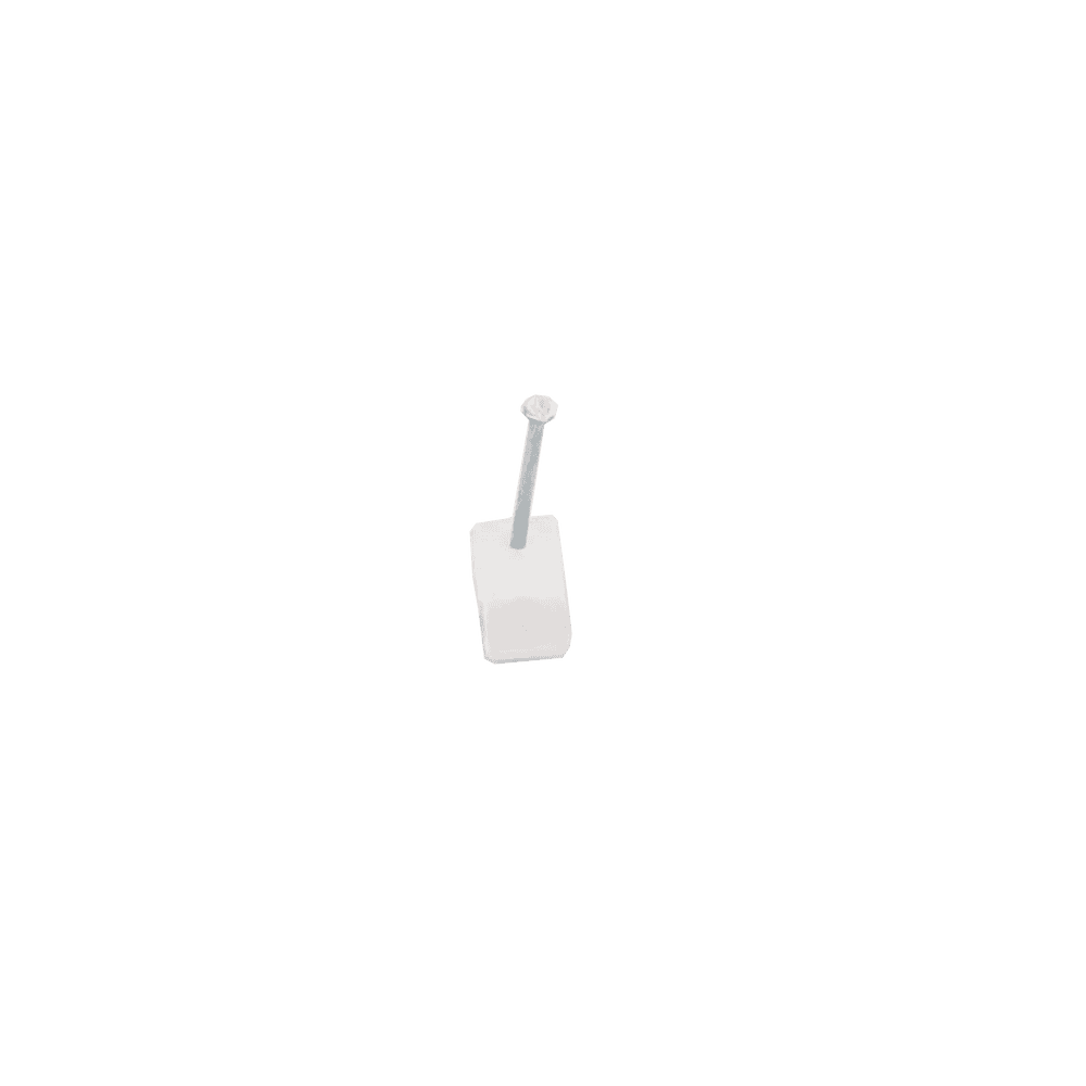 TC3X5-AD-1-l Grapa para cable plano de 3mm color transparente (100pzs) TC-3X5 2