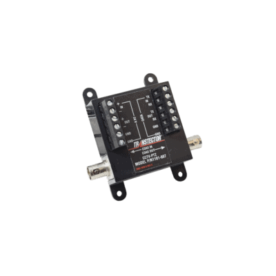 Protector Contra Descargas Eléctricas Para Cámaras PTZ Para 12 Vcc, 24 Vcc y Turbo HD BNC
