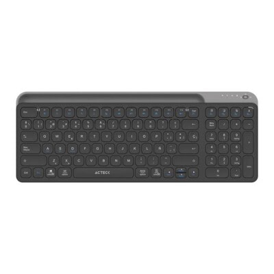 Teclado Inalámbrico Multidispositivos INSPIRE TREK TI747 AC-940108  Acteck Elite Series Bluetooth 5.1, Dongle 2.4 MHz