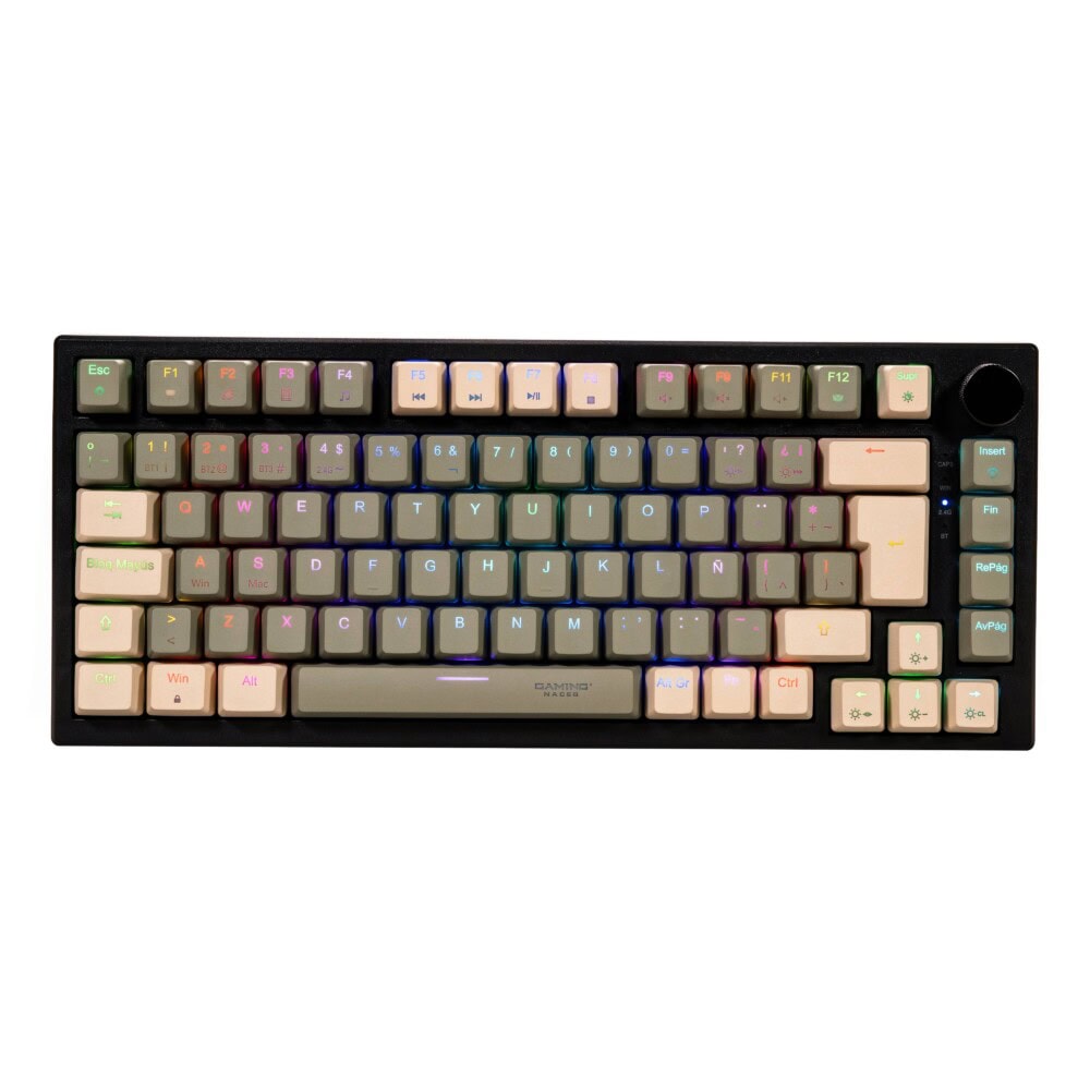 TECLADO MECANICO GAMER 80% K476 NA-0969 NA-0969 1