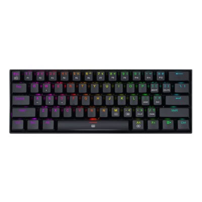 Teclado Mecánico Redragon Dragonborn, Inglés, Negro, RGB