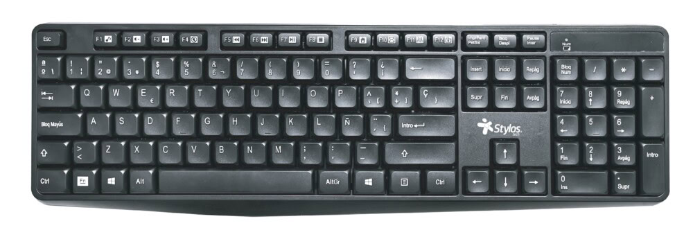 TECSTY060_full Teclado Inalambrico Stylos. STPTEC4B 17