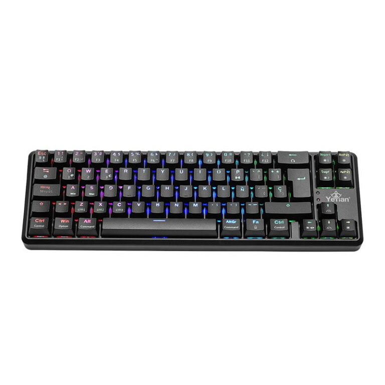 YEYIAN TKL TECLADO GAMER AKIL S 3500 SWITCH ROJO, 69 TECLAS, INTERRUPTOR CAMBIO, ANTI GHOSTING N-KEY R, LED RGB ARCOIRIS 18 EFECT, IP42 YTM-28209R TECYEY140_7_full