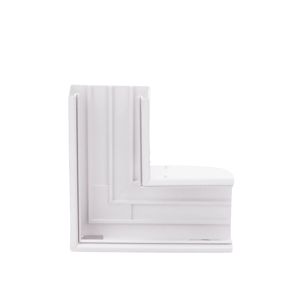TEK100L-AD-4-l Sección en "L" color blanco de PVC auto extinguible, para canaleta TEK100 (5576-12100) TEK-100-L 5