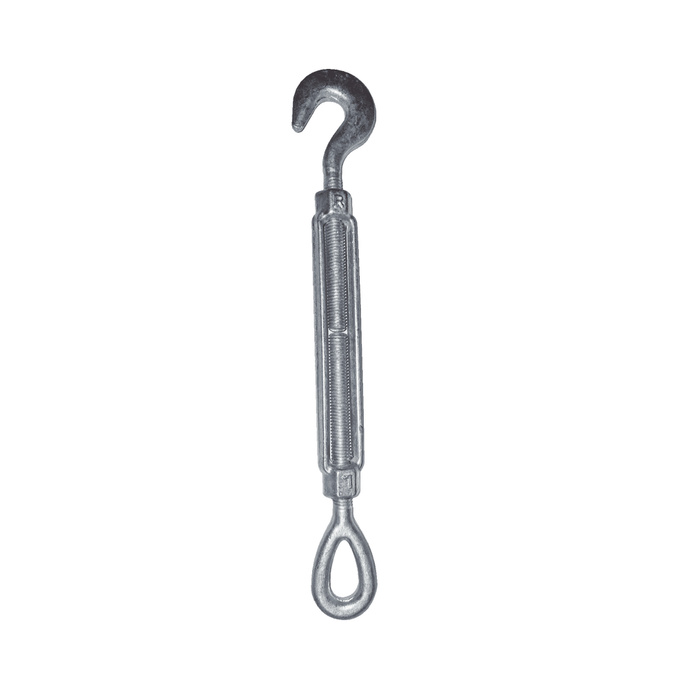 TEN1_2X6OGJ-l Tensor de 1/2" x 6" Acero Forjado OJO-GANCHO Galv. Inmersión en Caliente (Carga Max. 1500 Lbs). TEN-1/2X6-OGJ 1