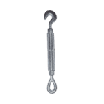 Tensor de 3/8" x 6" Acero Forjado OJO-GANCHO Galv. Inmersión en Caliente (Carga Max. 1000 lbs). TEN3_8X6OGJ-l