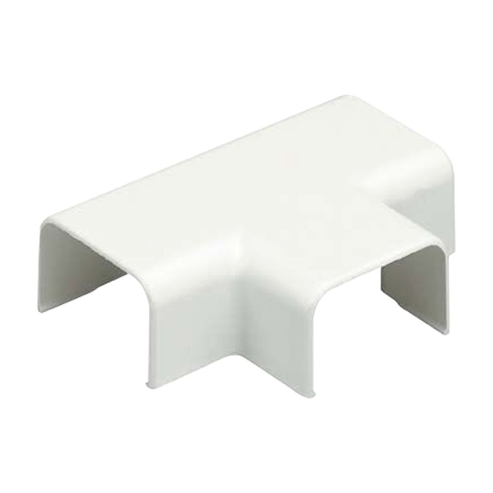 TF10WHX-l Accesorio en "T", para uso con canaleta LD10, material ABS, Color Blanco TF10WH-X 1