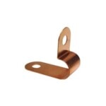 Abrazadera de Cobre para Fijar Cable a la Pared. TGACP