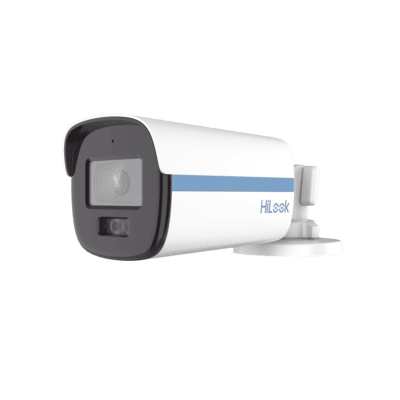 [Dual Light + ColorVu] Bala TURBOHD 3K / 5 Megapixel / Lente 3.6 mm / Audio por Coaxitron / 40 mts IR + 40 mts Luz Blanca / Exterior IP67 / Metal / dWDR