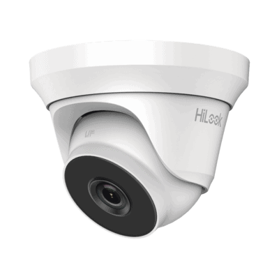 Turret TURBOHD 2 Megapixel (1080p) / Gran Angular 103 / Lente 2.8 mm / Audio por Coaxitron / 40 mts IR EXIR / Exterior IP66 / 4 Tecnologías / dWDR / Metal
