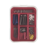 Kit para Sistemas de Fijación en Concreto, Taquetes con doble expansión y guía incluida para fácil instalación (104 piezas) THKITFC-AD-1-l