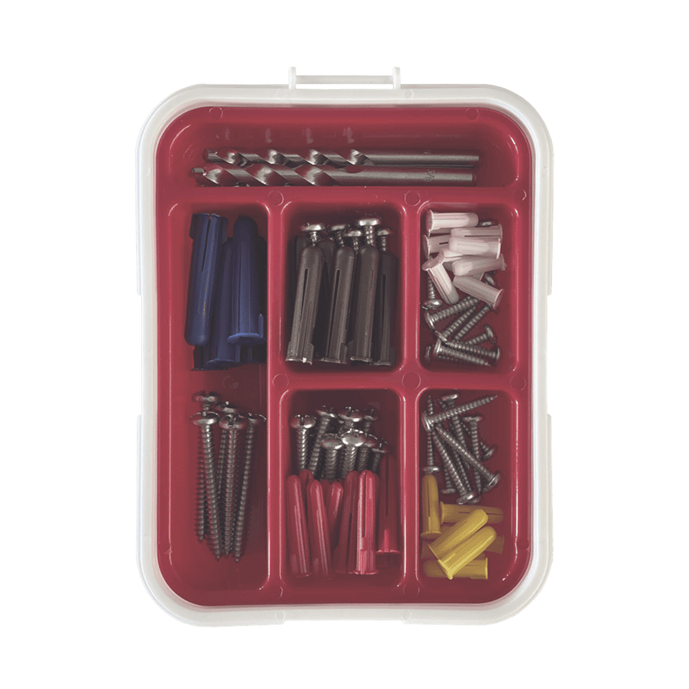 THKITFC-AD-1-l Kit para Sistemas de Fijación en Concreto, Taquetes con doble expansión y guía incluida para fácil instalación (104 piezas) TH-KIT-FC 2
