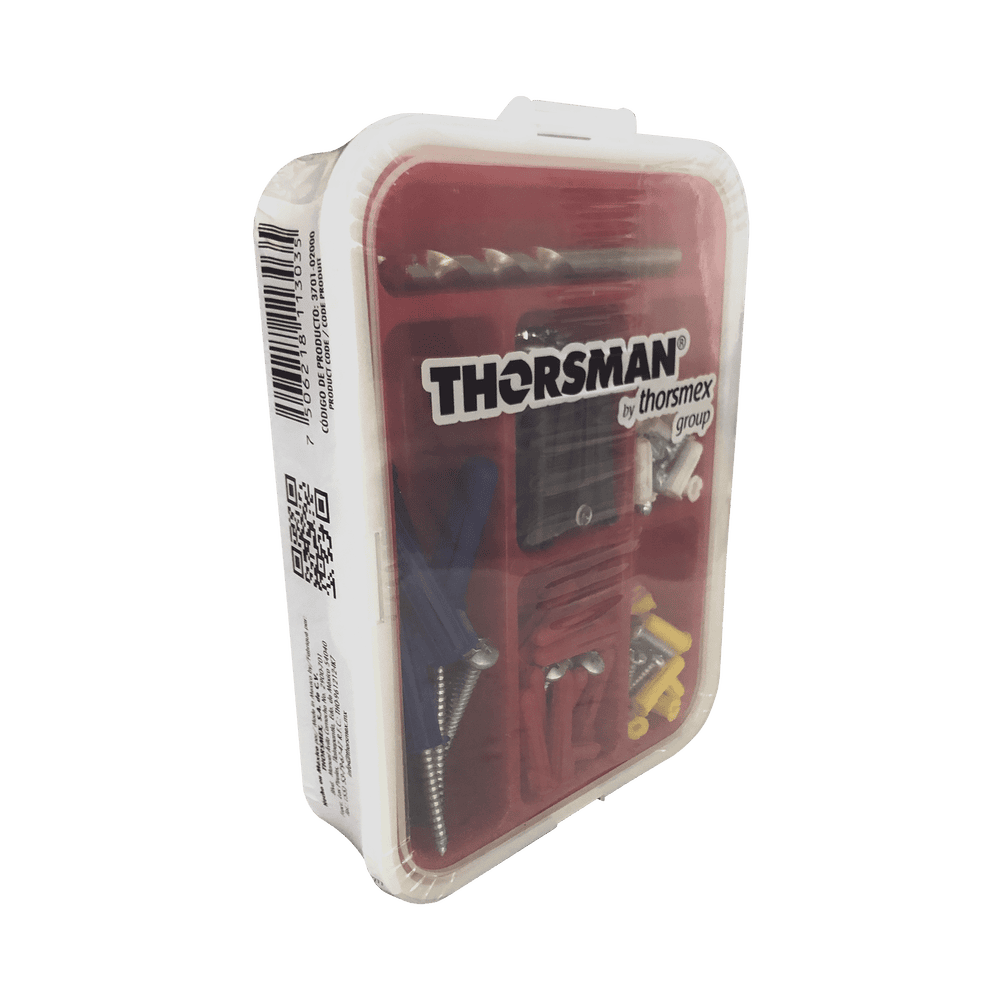 THKITFC-AD-3-l Kit para Sistemas de Fijación en Concreto, Taquetes con doble expansión y guía incluida para fácil instalación (104 piezas) TH-KIT-FC 4