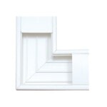 Sección en "L" color blanco de PVC auto extinguible, para canaleta TEK100 (5576-12100) THL100_det