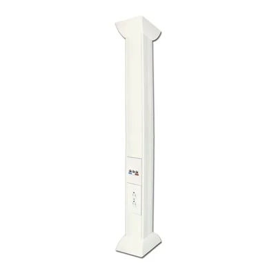 Pole Blanco de 3 Metros (9.84 Pies) para Instalaciones Eléctricas, Voz y Datos, No Incluye Accesorios, Se Venden por Separado los Modelos TEK100DUPLEX (Accesorios de Fijación y Contacto Duplex) y TEK100UNI (Soporte y Tapa Universal) (13000-01000)