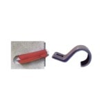 Kit de 3 grapas, 3 taquetes Y 3 tornillos para sujetar conductores redondos o tubo en muro (para tubería de 3/4) (2105-07240) TK2026