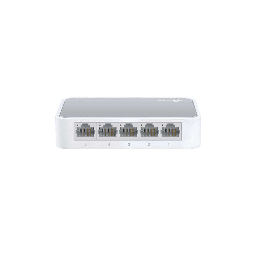 TLSF1005D-FRENTE-l Switch de escritorio 5 puertos 10/100 Mbps TL-SF1005D 2