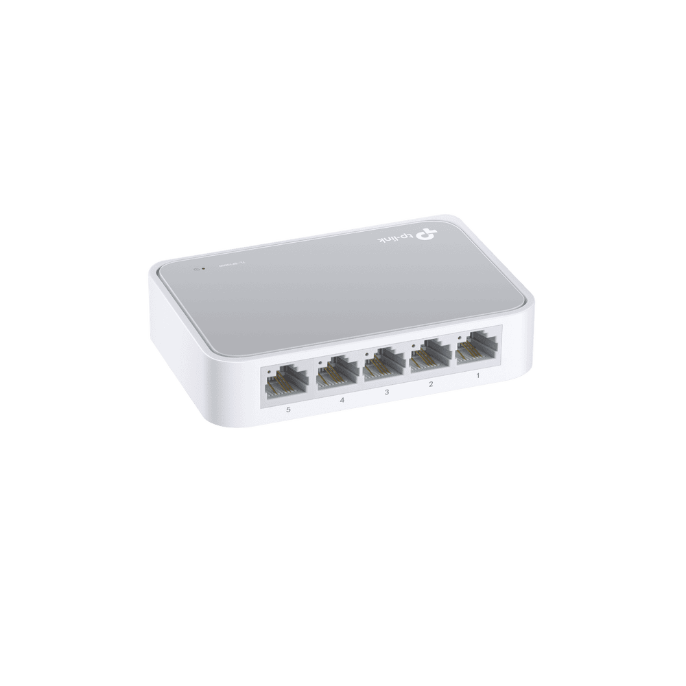 TLSF1005D-LAT-IZQ-l Switch de escritorio 5 puertos 10/100 Mbps TL-SF1005D 3