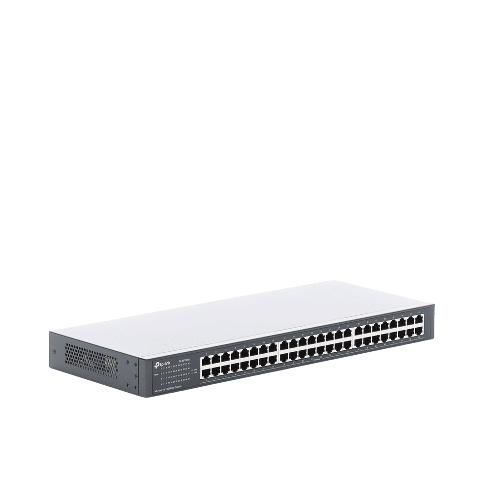 TLSF1048-AD-4-l Switch no administrable de 48 puertos 10/100 Mbps para montaje en rack TL-SF1048 5