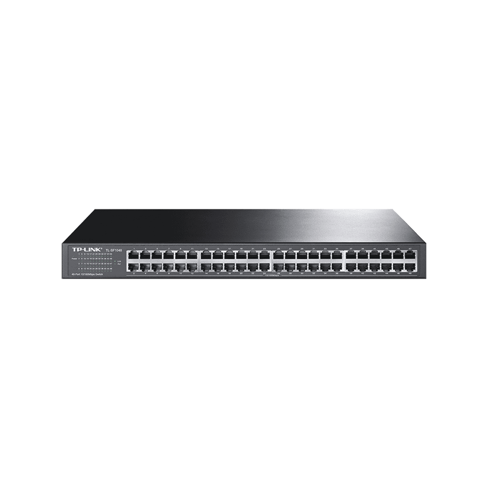 TLSF1048-l Switch no administrable de 48 puertos 10/100 Mbps para montaje en rack TL-SF1048 1