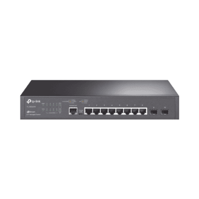 Switch JetStream SDN Administrable 8 puertos 10/100/1000 Mbps + 2 puertos SFP, administración centralizada OMADA SDN