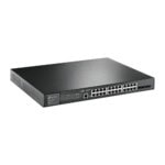 Switch L2+ Omada PoE+ / 24 Puertos PoE+ 10/100/1000 Mbps / 4 Puertos SFP+ 10G / 2 Puertos Consola (RJ45 y microUSB) / Administración Centralizada Omada o Stand-Alone / Multicast IGMP / Presupuesto PoE 384W / Montaje en Rack / (SG3428XMP) TLSG3428XMP-AD-1-l