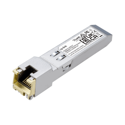 Transceptor mini-GBIC SFP RJ45 / Admite 1000BASE-T / Hasta 100 metros / Conector RJ45 (1G)