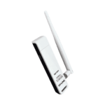 Adaptador USB inalámbrico de alta ganancia N 150 Mbps 2.4 GHz con 1 antena desmontable de 4dBi TLWN722N-l