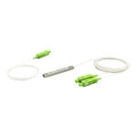 Splitter (Divisor Óptico) tipo PLC, de 1x2, conectores SC/APC TMPLC1X2APC-l