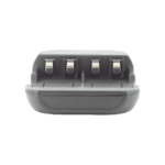 Cargador rápido de 2 compartimientos para baterías Ni-MH; Aplicable en baterías de 9 V /color negro TN141_B-FRENTE-l