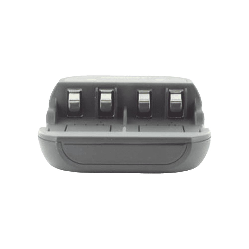 TN141_B-FRENTE-l Cargador rápido de 2 compartimientos para baterías Ni-MH; Aplicable en baterías de 9 V /color negro TN141/B 2