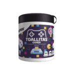Toallitas Gamers, Excelente Opción Para Gamers que buscan Mantener sus Consolas y Accesorios en Perfecto Estado, Libres de Suciedad y Protegidos Contra Bacterias. TOALLITASGAMER-l