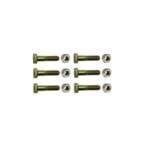 Paquete de 6 tornillos grado 5 y tuercas tropicalizadas 1/4 x 1-1/4". Para STZ30/SCZ30/SCZ30P. TORNTZ30det