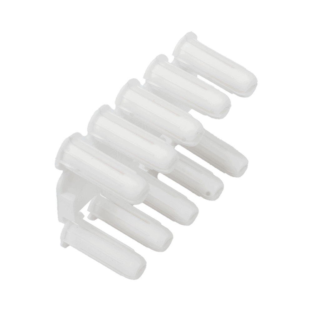 TP0-AD-1-l Taquete blanco 3/16" para tornillo 8mm x 3/4" (100pzs) (1101-01100) TP-0 2