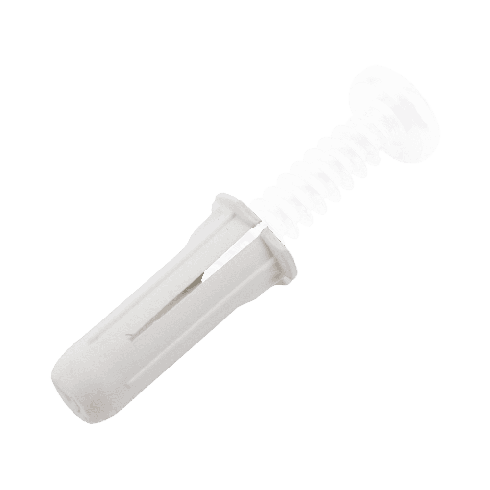 TP0-AD-4-l Taquete blanco 3/16" para tornillo 8mm x 3/4" (100pzs) (1101-01100) TP-0 5
