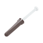 Taquete cafe 5/16" para tornillo 10mm x 1 3/4" (100pzs) (1104-04100) TP2B-AD-4-l